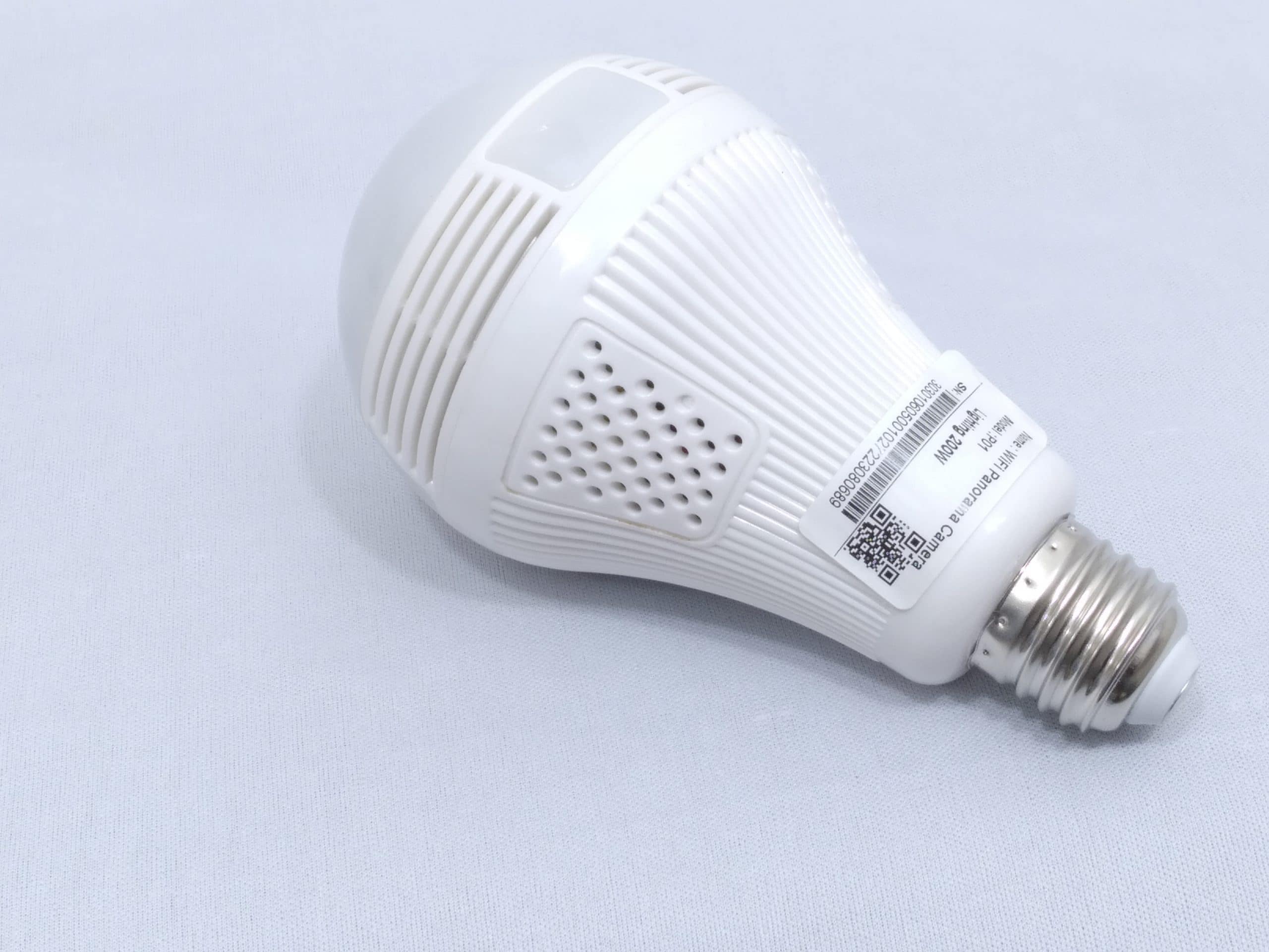 WiFi Panoramic 360 Degree Wireless Hidden Camera Light Bulb