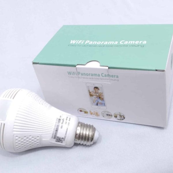 security bulb cctv camera