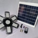 solar folding light seven heads