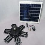 solar folding light seven heads