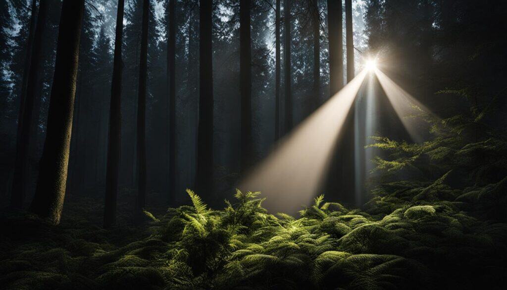 beam distance measurement