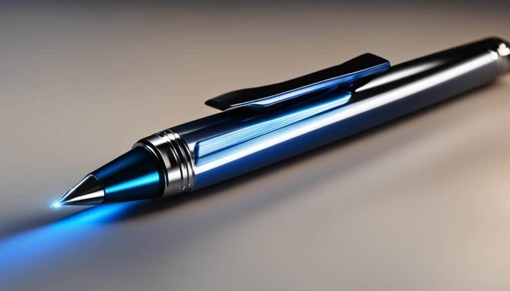 pen and flashlight pen and flashlight