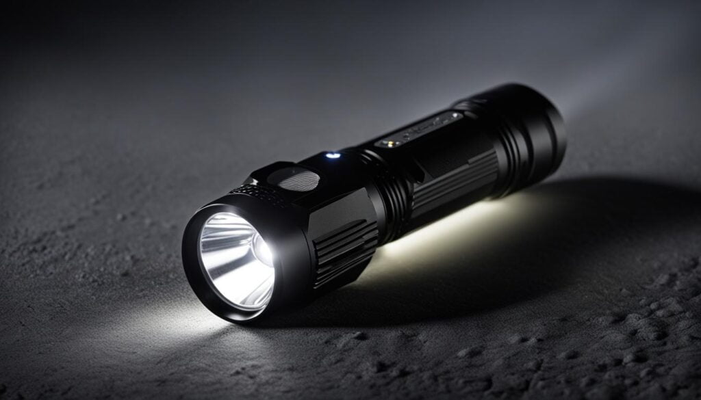 powerful portable flashlight