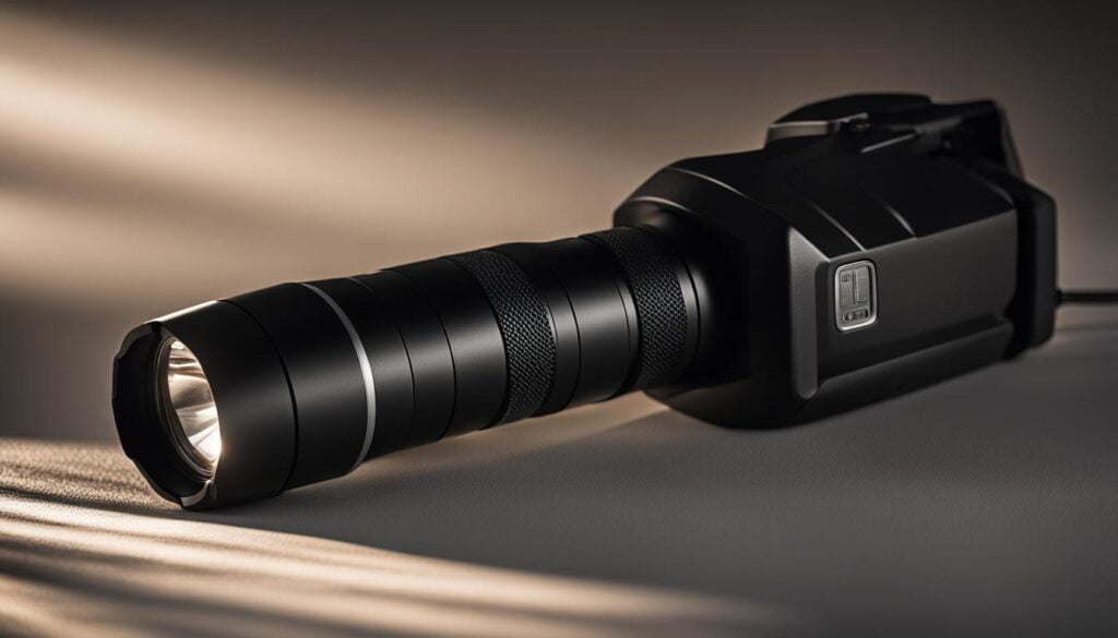 extremely powerful flashlight