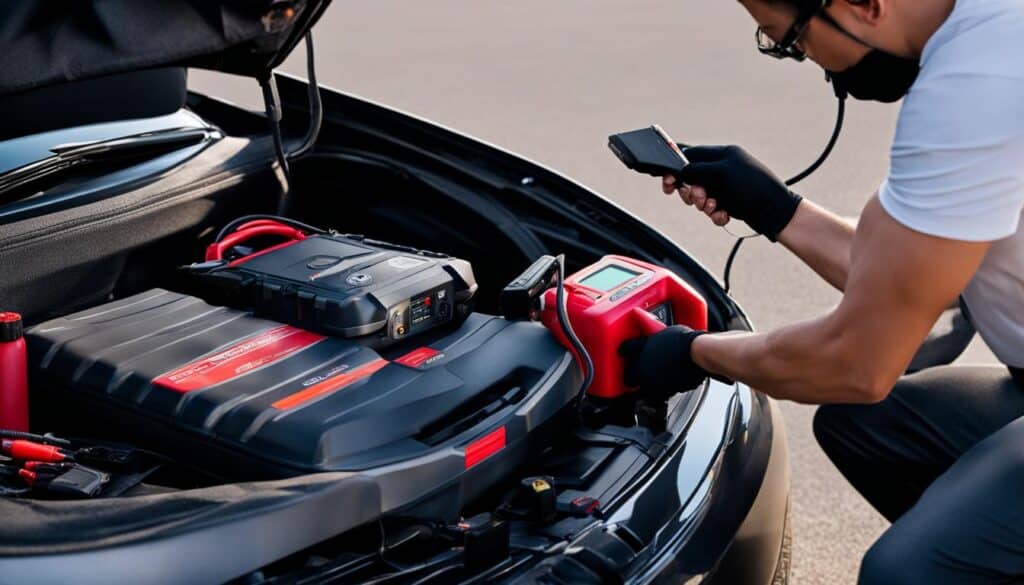 how to use powerstation jump starter and tire inflator