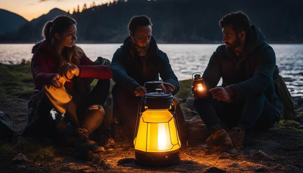 Lighting Ever 3300019 Rechargeable LED Camping Lantern Lighting Ever 3300019 Rechargeable LED Camping Lantern