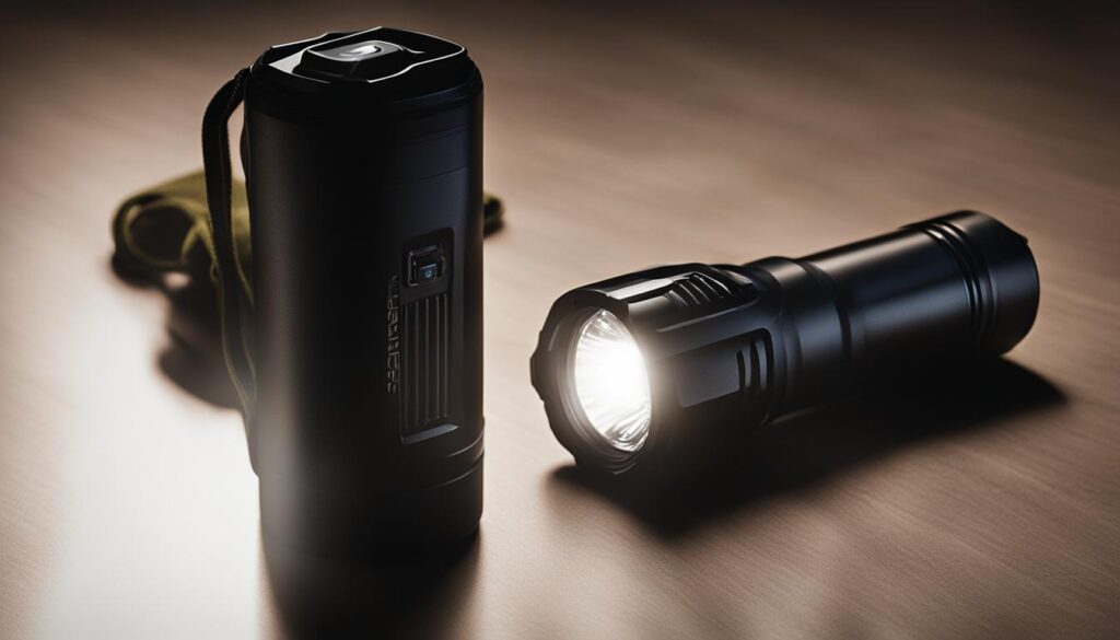 portable flashlight