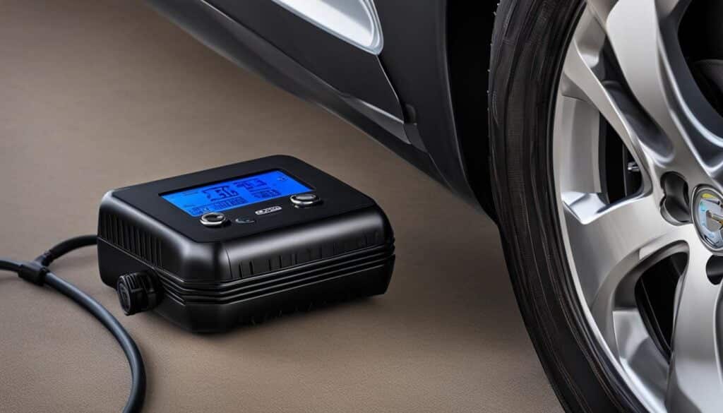 portable tire inflator