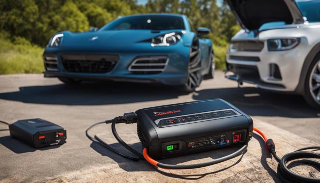 powerstation jump starter and tire inflator