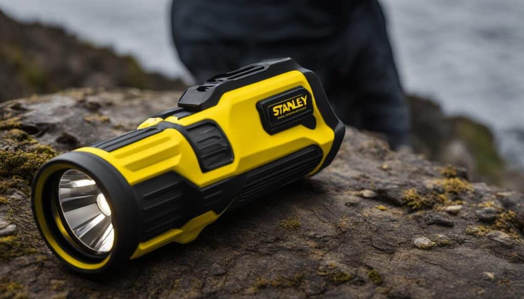 Stanley Fatmax Rechargeable Lithium Ion LED Spotlight Flashlight Stanley Fatmax Rechargeable Lithium Ion LED Spotlight Flashlight