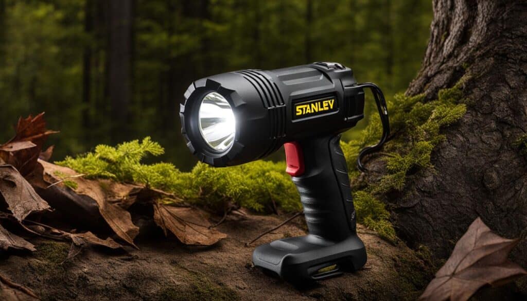 Stanley Fatmax Rechargeable Lithium Ion LED Spotlight Flashlight Stanley Fatmax Rechargeable Lithium Ion LED Spotlight Flashlight