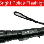 super bright police flashlight torch