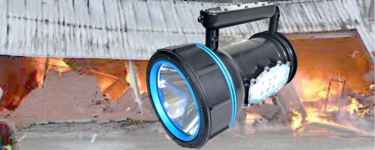 explosion proof led searchlight with sidelight